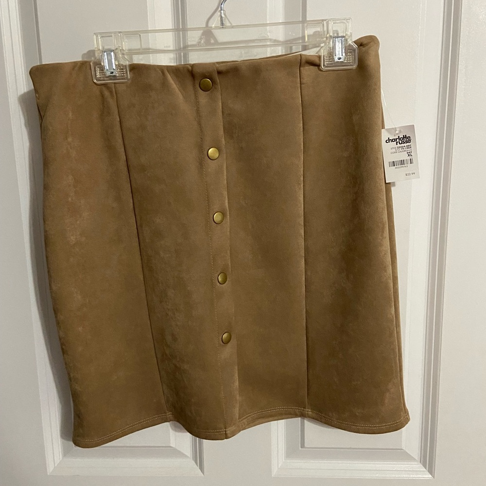 Corduroy Mini Skirt